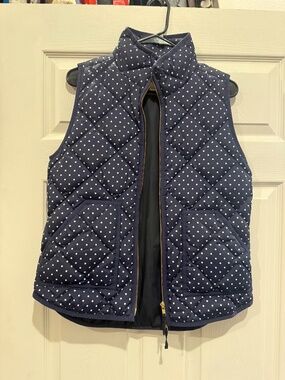 Size small Jcrew Polka Dot Vest